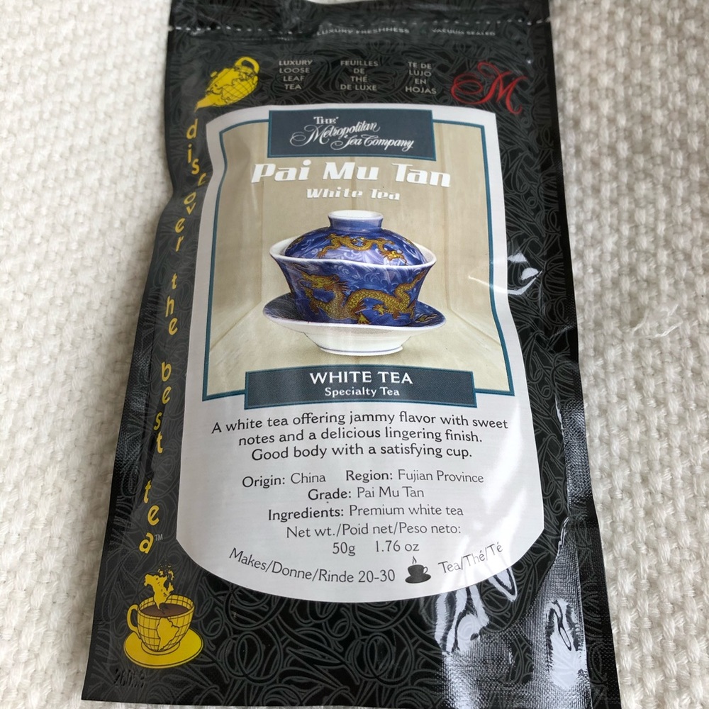 Metropolitan Tea Company: White Tea BNIB